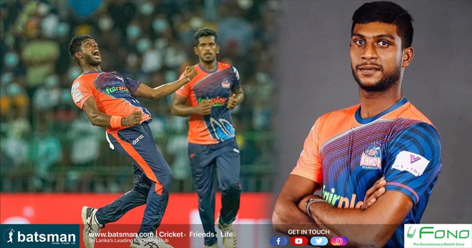 Nimesh Vimukthi accomplishes an epic all-round feat in Sri Lanka first